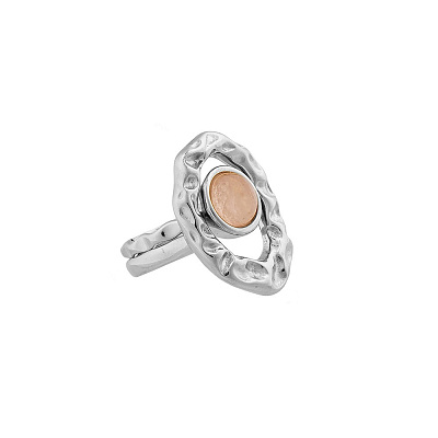 Кольцо двойное Quartz Rose 16.5 мм Possebon *K7158.9/16.5 R/S *K7158.9/16.5 R/S 