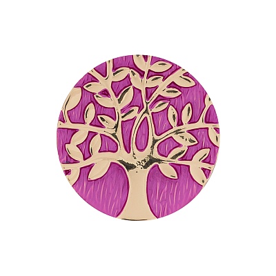 Брошь Дерево с листьями XZ1226.11 V/G 