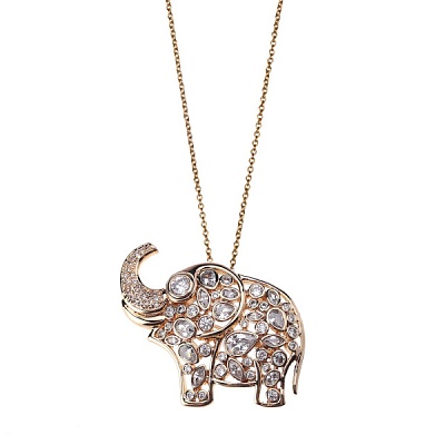 *Колье-брошь Слоник  Fiore Luna  *15A13NK002AV04 BR 