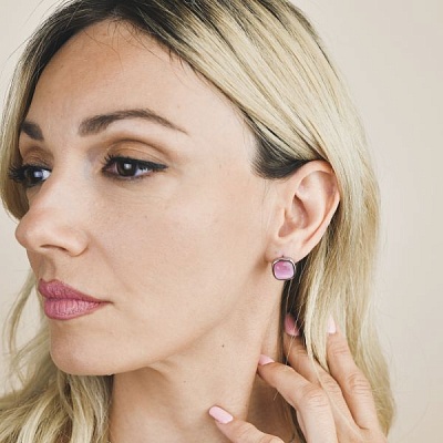 Серьги METALLO E CRISTALLO  Boccadamo  XOR721R 