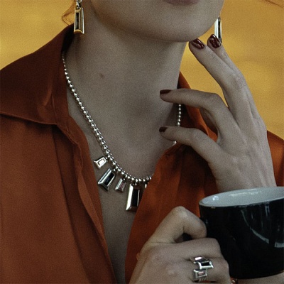 Колье DIVINITY COLOR ROSA  Ciclon  B231813-09 R/S 