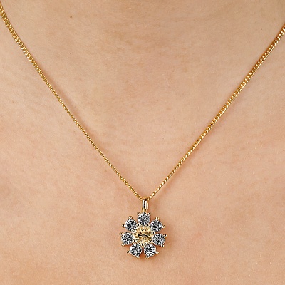 Колье DELISE SG GREY /GOLDEN  Dyrberg Kern  450102 