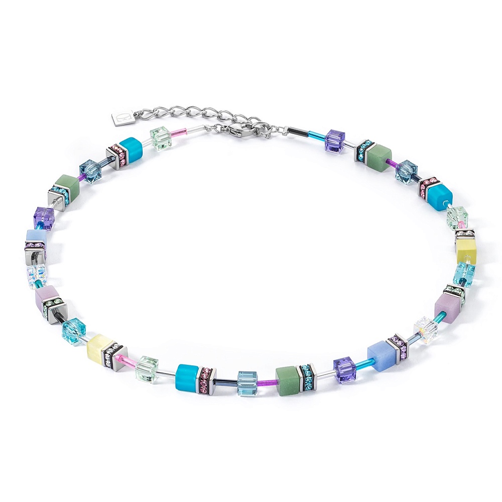 Coeur de Lion Колье Multicolour Pastel Silver Арт.: 2838/10-1580