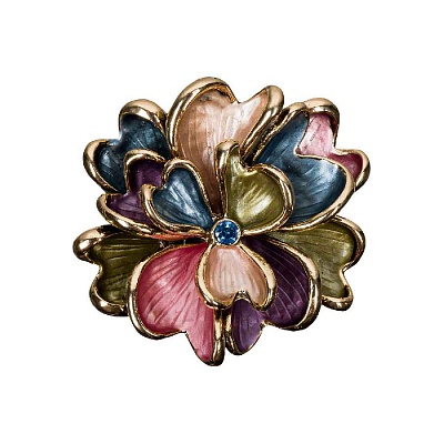 Брошь Цветок XZ1153.27 M/G 