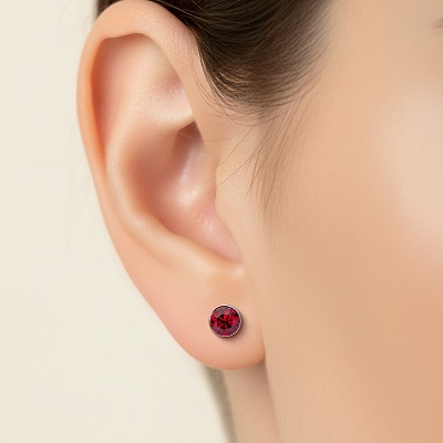 Пусеты Siam  Fiore Luna  SWE297 SI S 