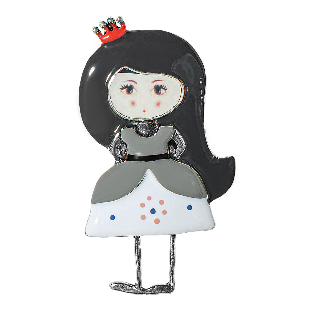 Shadore Брошь Принцесса Арт.: XZ2298.2 BW/S