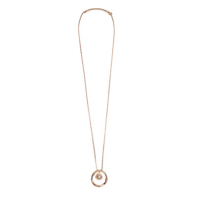 Колье Cream Pearl B2003.12 BR/RG 