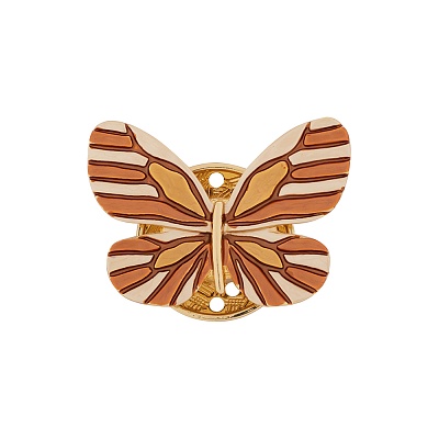 Брошь Бабочка XZ1386.6 R/G 