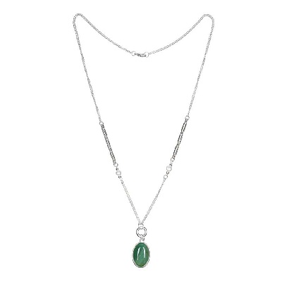 Колье GREEN AVENTURINE LN5155 G/S 
