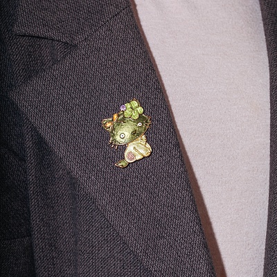 Брошь KITTY  Shadore  XZ1444.19 G/G 