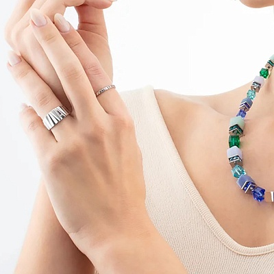 Кольцо Silver  Coeur de Lion  0141/40-1700 52 