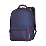 Рюкзак WENGER 16'', синий с рисунком, полиэстер, 36 x 25 x 45 см, 22 л Арт.: 606467
