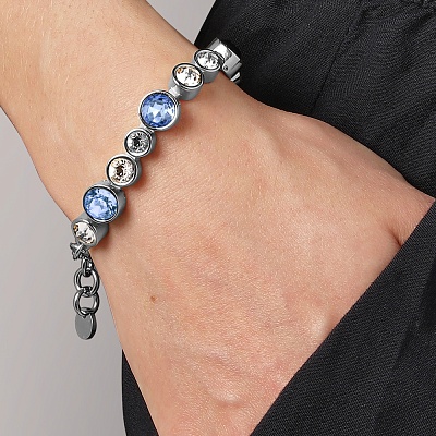 Браслет CALICE SS LIGHT SAPPIRE  Dyrberg Kern  460093 