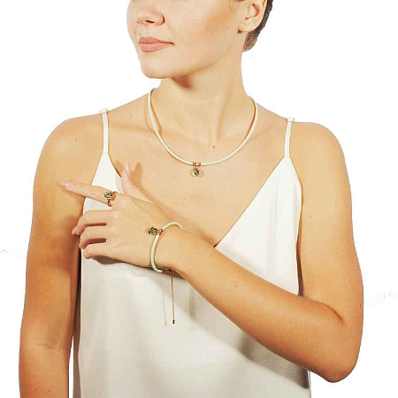 Fiore Luna Колье Chrysolite Fiore Luna B1909.16 G/S Арт.: B1909.16 G/S