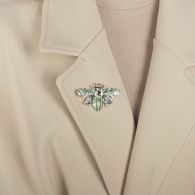 Брошь Жук  Shadore  XZ1385.22 BL/S 