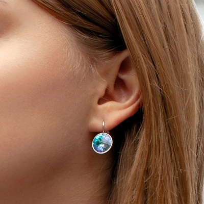 Серьги Virtual Light  Fiore Luna  A1903.M10 V/S 