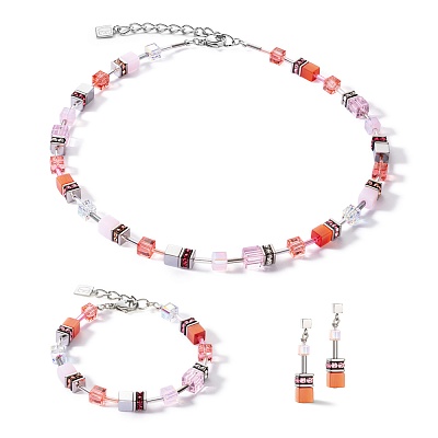 Серьги Joyful Colours  Pink  Coeur de Lion  3339/21-0319 