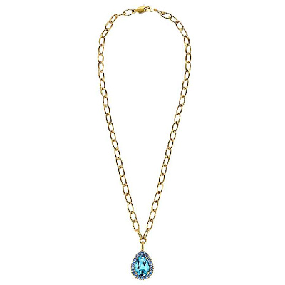 Колье METTA SG AQUA/LIGHT BLUE 440102 