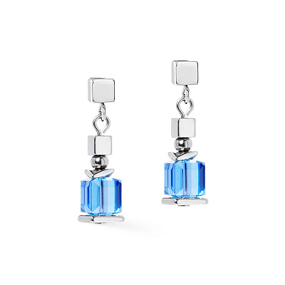 Серьги Blue-Silver 2100/21-0717 