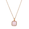 Колье Куб SHELL ROSE Арт.: BP02914-3 R/RG