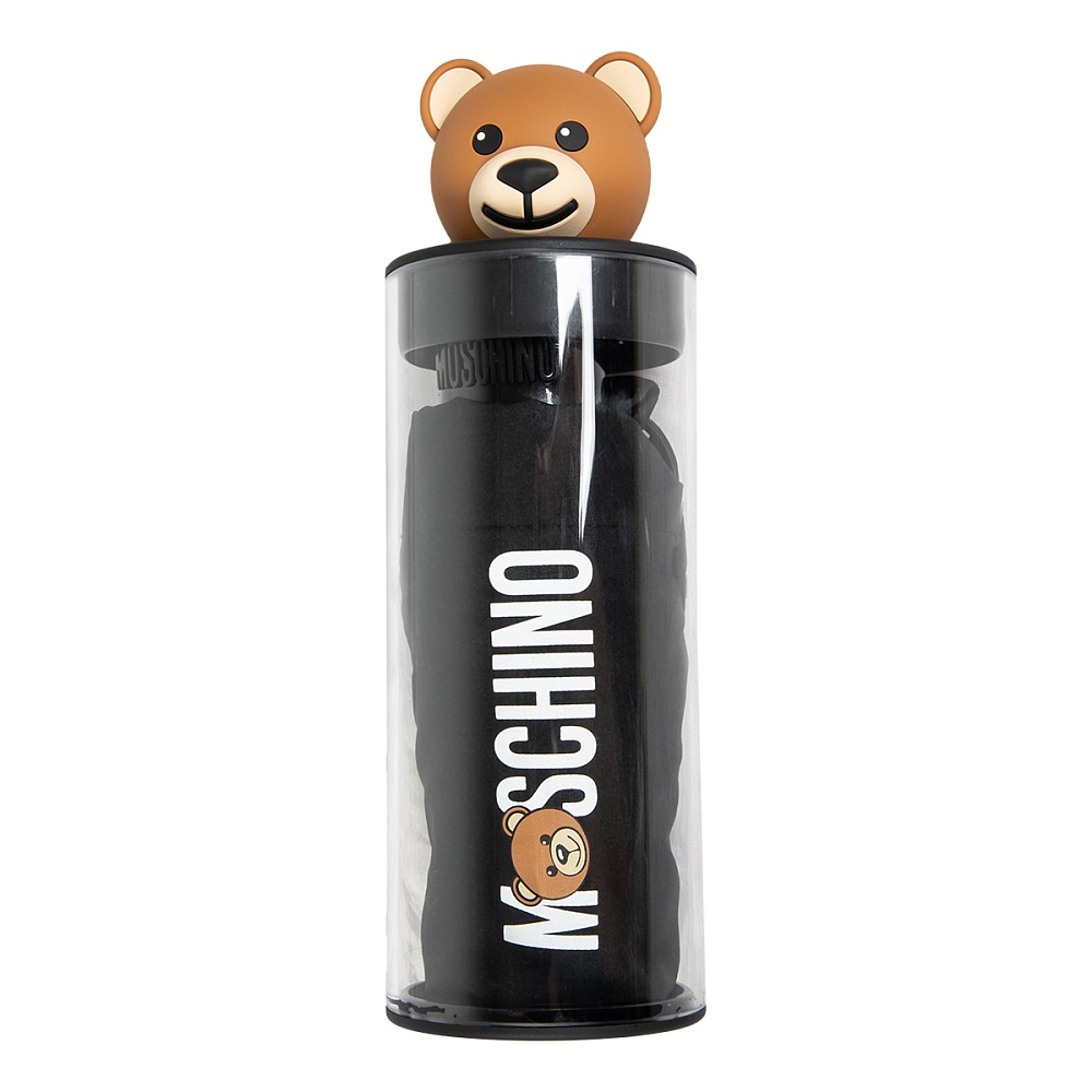 Moschino Зонт складной Bear in the tube Black Арт.: product-3440