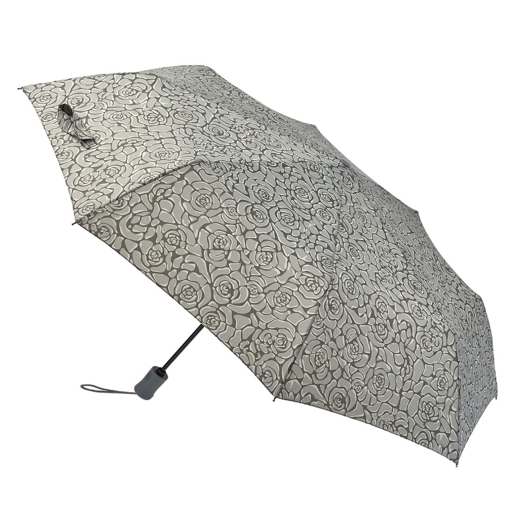 Fulton R348-4105 RosesGrey (Серые розы) Зонт женский автомат Fulton Арт.: R348-4105 RosesGrey