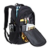 Рюкзак TORBER CLASS X, черно-желтый с принтом, 46 x 32 x 18 см + Мешок для сменной обуви в подарок! Арт.: T9355-22-BLK-YEL-M