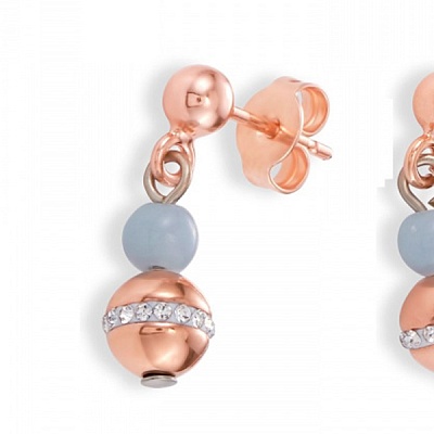 *Серьги Light Blue  Coeur de Lion  *4992/21-0720* 