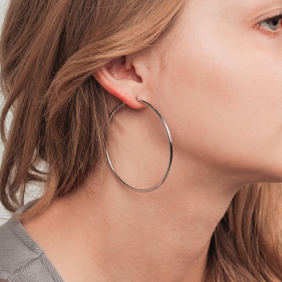 Серьги Кольцо 60  Fiore Luna  AWE2950-S-2-60mm 