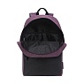 Рюкзак TORBER GRAFFI, фиолетовый с карманом черного цвета, полиэстер меланж, 42 х 29 x 19 см Арт.: T8965-PUR-BLK