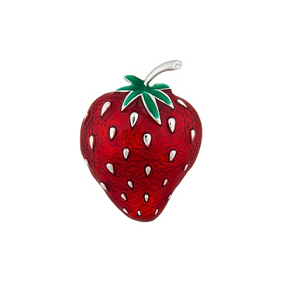 Брошь Клубника  Shadore  XZ2081.7 R/S 