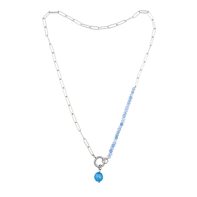 Колье AGAT BLUE BP03181-2 BL/S 