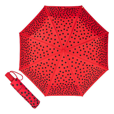 Зонт складной Moschino 8939-OCC Pois Red  Moschino  product-3987 