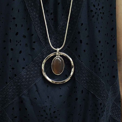 Колье GREIGE OPAL  Fiore Luna  LN5136 BR/S 