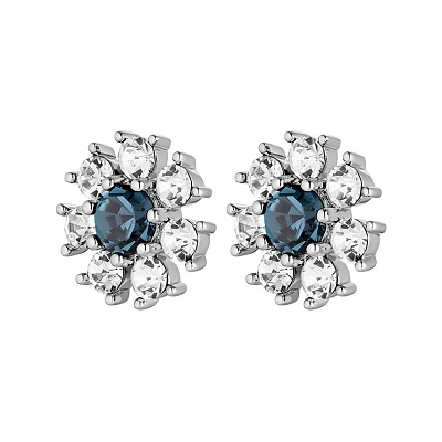 Серьги AUDE SS ROYAL BLUE / CRYSTAL 430041 
