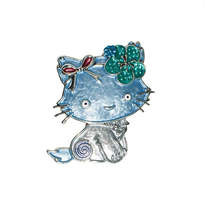 Брошь KITTY XZ1444.21 BL/S 