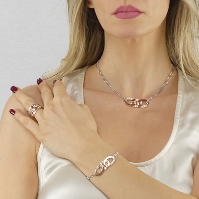 *Браслет  Boccadamo  *XBR941RS BW/S/RG 