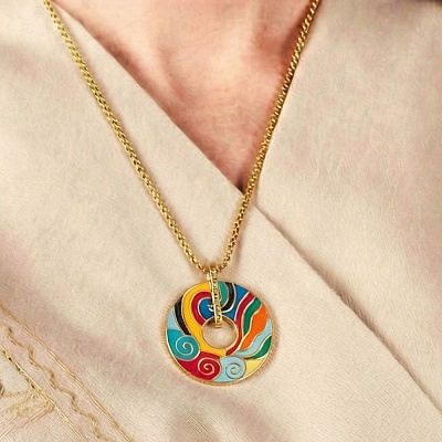 Колье  Fiore Luna  BP13784-3 G 