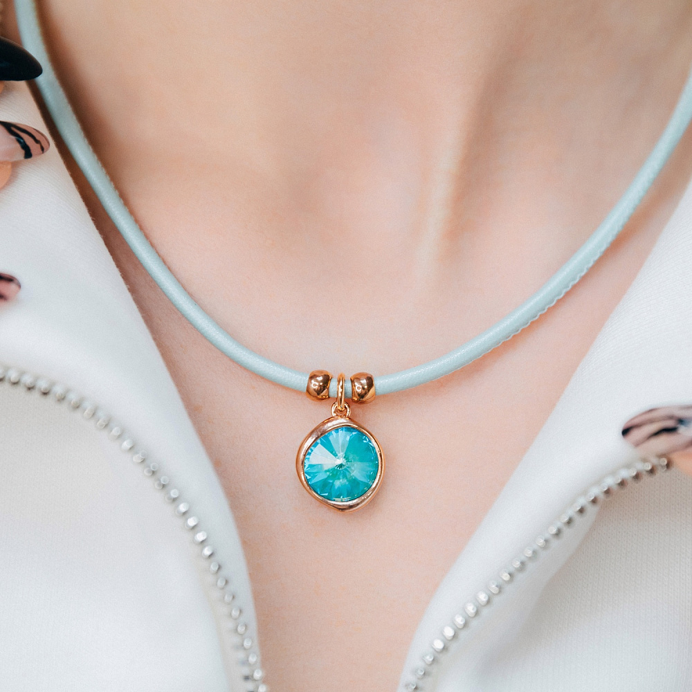 Fiore Luna Колье Aquamarine Fiore Luna B1902.M22 BL/S Арт.: B1902.M22 BL/S