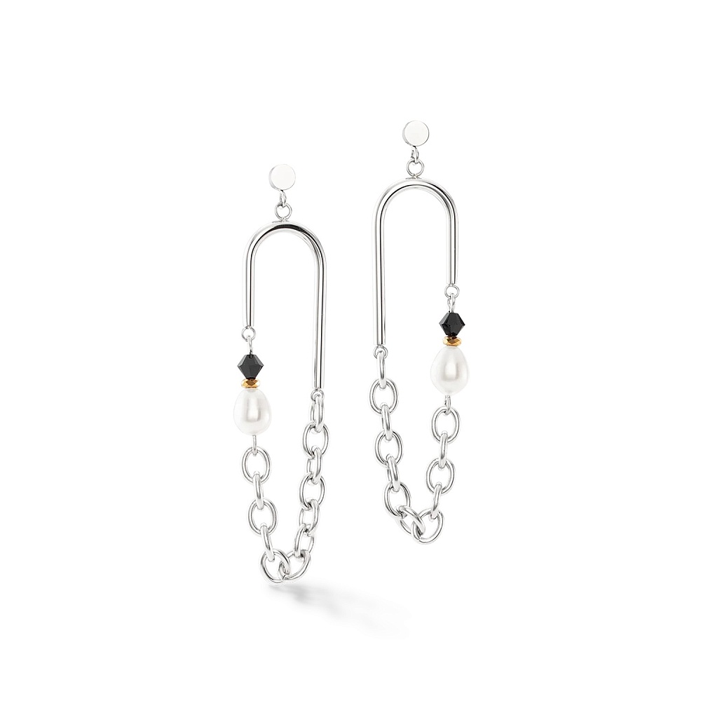 Coeur de Lion Серьги Black-Crystal Арт.: 1134/21-1318