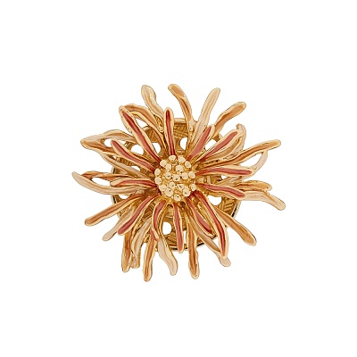 Брошь Астра XZ1060.6 R/G 