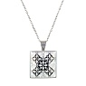 Колье ENAMEL BLACK Арт.: BP03194-1 BW/S