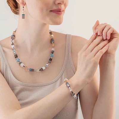 Колье Aqua-Beige  Coeur de Lion  4505/10-2010 