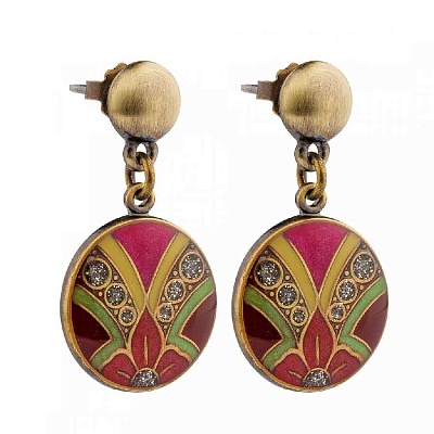 Серьги Лепестки  Clara Bijoux  A12619-19 R 