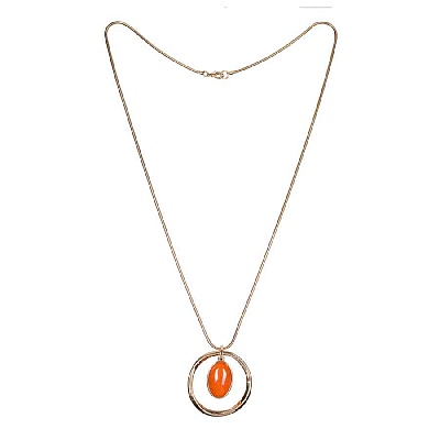 Колье ORANGE OPAL LN5140 R/G 