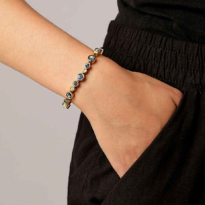 Браслет TERESIA SG GREY MIX  Dyrberg Kern  450169 