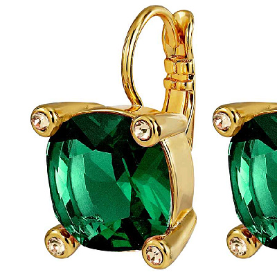 Серьги TANA SG EMERALD GREEN  Dyrberg Kern  450118 