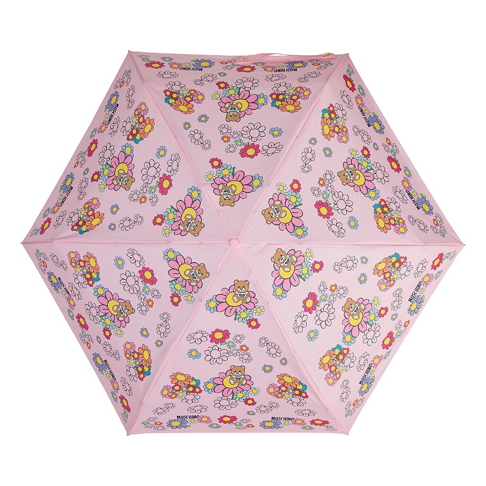 Moschino Зонт складной Floreal Pink Арт.: product-3445