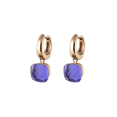 Qudo Серьги Firenze medium orchid Qudo 300338 V/RG Арт.: 300338 V/RG