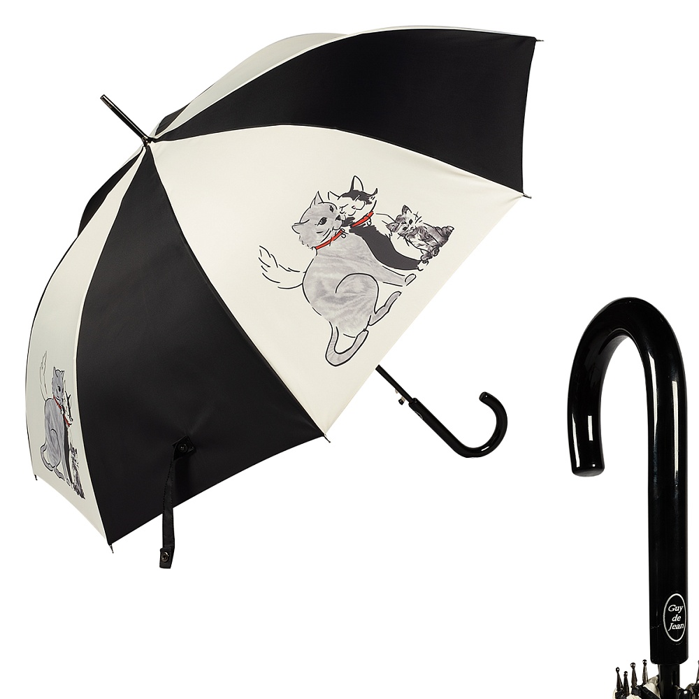 Guy De Jean Зонт-трость Guy De Jean 1903-LA Paris Famille des Chats Арт.: product-3046
